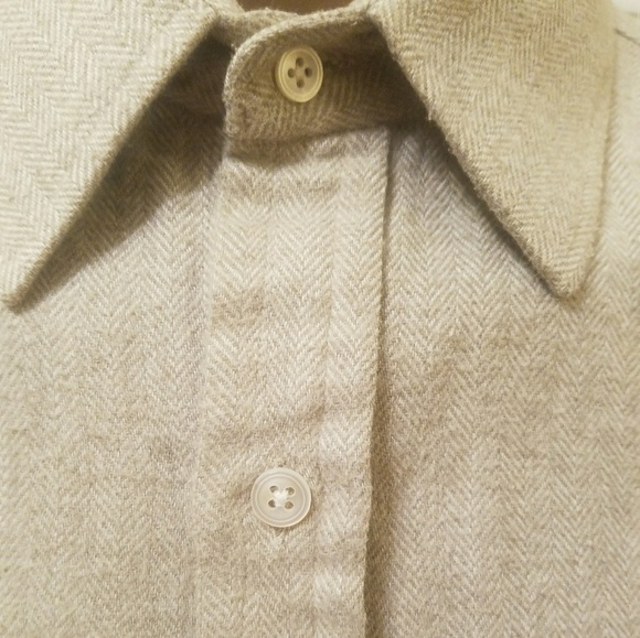 TURNBULL & ASSER Herrinbone Long Sleeve - Picture 4 of 7